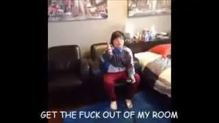 Get the f*** out of my room I'm playing Minecraft - THE VERY POOR REMIX