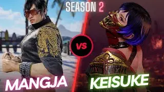 Tekken 8 | Mangja (Law) VS Keisuke (Reina) Ranked Match