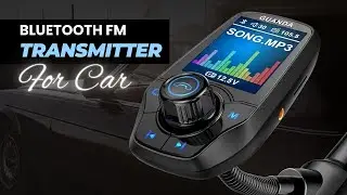 GUANDA Bluetooth FM Transmitter Review: Ultimate Car Audio Upgrade!