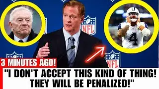 🚨Dak Prescott violates shocking rule and NFL announces unbelievable punishment! DALLAS COWBOYS News