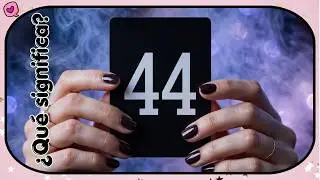 N&uacute;mero 44 🤍 Significado Espiritual 🌟N&Uacute;MERO ANGELICAL 44 💌 Significado 44 💌 &iquest;Por qu&eacute; veo el 44?