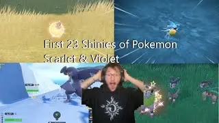 23 Shiny Reactions!! (Pokemon Scarlet and Violet shiny reactions)