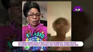 Дорис Огала вела прямую трансляцию в Facebook, когда, по сообщениям, сотрудники полиции ворвались...