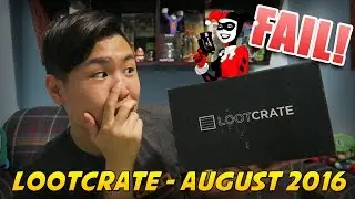 Loot Crate FAIL Unboxing: Anti-Hero! (August 2016)