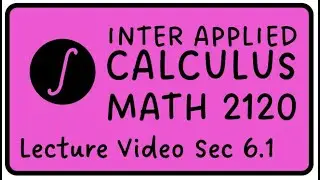 IA CALC Sec 6.1 Notes