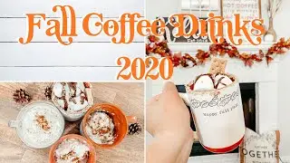 FAVORITE FALL COFFEE RECIPES 2020 🍁| Cozy + Easy Dupes for your favorite drinks