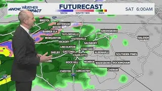 Future weather forecast shows temperatures dropping next week