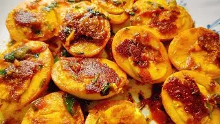 Chatpata Masala Anda Fry Ki Recipe😋| New Easy & Tasty Egg Fry Recipe | Instant Boiled Egg Fry Recipe