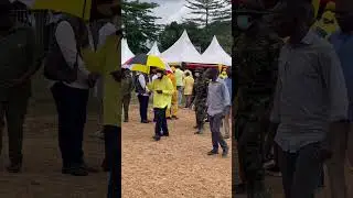 President Museveni Arrived in Gomba District #trending #duet #yowerimuseveni #natasha #dance #music