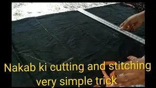 Nakab ki simple cutting and stitching||Nakab ki design||@angelfashionpoint