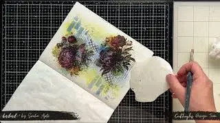 Baked with Love Art Journal #mixedmedia #journaling #transfer