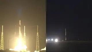 SpaceX CRS-20 launch & Falcon 9 first stage landing