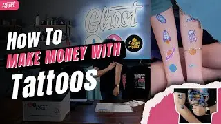 How to Make Money with Tattoos - Using Ghost White Toner 👈🏼