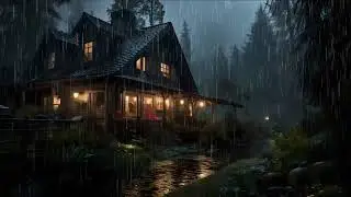 Gentle Rain White Noise | Peaceful Background ASMR