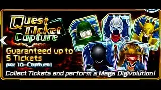 New Quest Ticket Capture 200 Digistones-Digimon Links