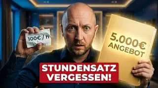 Vom Stundensatz zum Paketpreis: 3 Schritte zu mehr Umsatz | Die Preisirrtümer, die dich Geld kosten