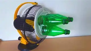 How to make air cooler   Eco Cooler   Using plastic bottle