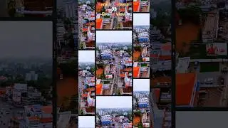 Kerala Thrissur Drone View #dabu #kerala #dronevideo #droneviews