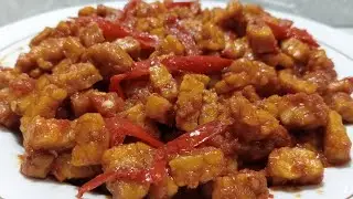 Resep orek tempe basah //sambal goreng tempe versi basah bikin nagih.....