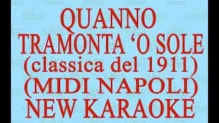 Quanno tramonta 'o sole - Midi Napoli - New Karaoke - Antologia della canzone napoletana