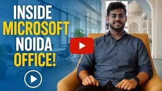 Inside Microsoft&rsquo;s Noida Office | Sovereign Capital | Modern Tech Workplace in India