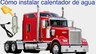 Kenworth truck HOTSTART ENGINE HEATER  #mecanica  #diesel #camion #truck#heat #coldstart #kenworth