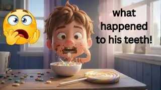 He Never Brushed… His Teeth Fell Out 😱🦷|bedtime stories for kids|funny stories for kids |moral story