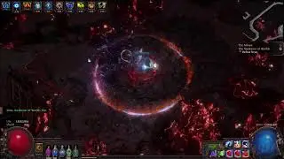 [POE 3.14] Pathfinder bane/Vaal Blight VS T5 Sirus - No Commentary