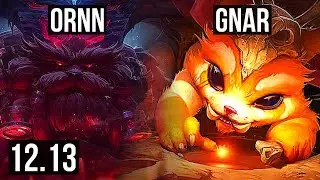 ORNN vs GNAR (TOP) | Rank 3 Ornn, 5/1/15 | EUW Challenger | 12.13