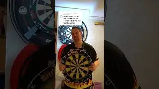 Starter-Set mit Dartboard und Surrounder #dartscommunity #dartsport #dartsfans
