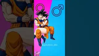 Dragon ball Character Gender bender swap #shorts #dbs #goku #dragonball