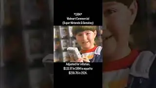 Walmart commercial from 1994, featuring the SNES and the original #90s