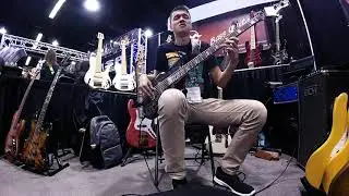 Matthew Reavley - Seven - NAMM 2019 at Marco Bass Guitars