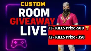 🔴[LIVE]  FREE FIRE REDEEM CODE GIVEAWAY CUSTOM ROOM GIVEAWAY #freefire #livestreaming #shortfeed