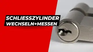 Schließzylinder wechseln und ausmessen | TÜRÖFFNUNG |