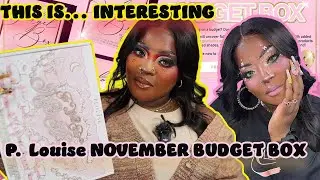 Budget Beauty Haul | P. Louise November Budget Box Unboxing & Honest Review