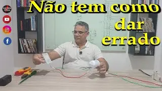Instalação de sensor de presença na pratica