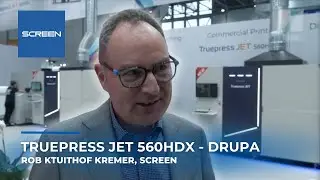 Drupa 2024 – Rob Kruithof Kremer about Truepress JET 560HDX interview