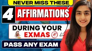 Affirmations for Students to Success in Exams😳 | Help you to Pass any Exam😲