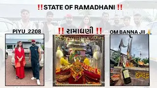 GUJARAT TO RAMDEVRA || BABA RAMDEV JII SAMADHI || RANUJA || OM BANNA JII || PIYU_2208 ||