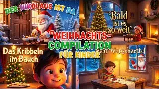 Die schönsten Weihnachtslieder für Kinder zum Mitsingen 🎄 12 Min Mix am Stück (2025)