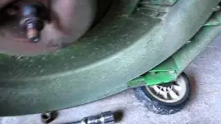 Lawnboy blade driver removal