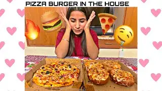 TASTY PIZZA BURGER IN THE HOUSE | TAG PIZZA BURGER LOVERS