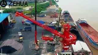 Floating Crane Barges for Ships