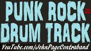 Easy Punk Rock Drum Track 125 bpm Free Beat for Guitar and Bass Players #drumtrack