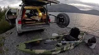 Kayak Trout Fishing, Catch and Cook Camp