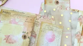 Учебное пособие по созданию альбома Flip Out в стиле Shabby Chic