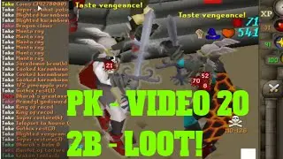 OSRS - 2B LOOT - PVP/HIGHRISK/BAITING [PK VID 20]