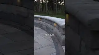 How I Do &ldquo;Built-In&rdquo; Seat Walls #landscaping #hardscaping #hardscapetraining