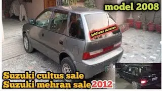 Suzuki cultus for sale model 2008 Suzuki mehran for sale 0346-5101495 model 2012